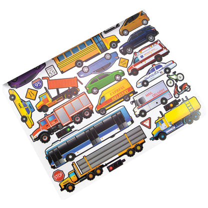Transportation Sticker Book 12-unit case pack