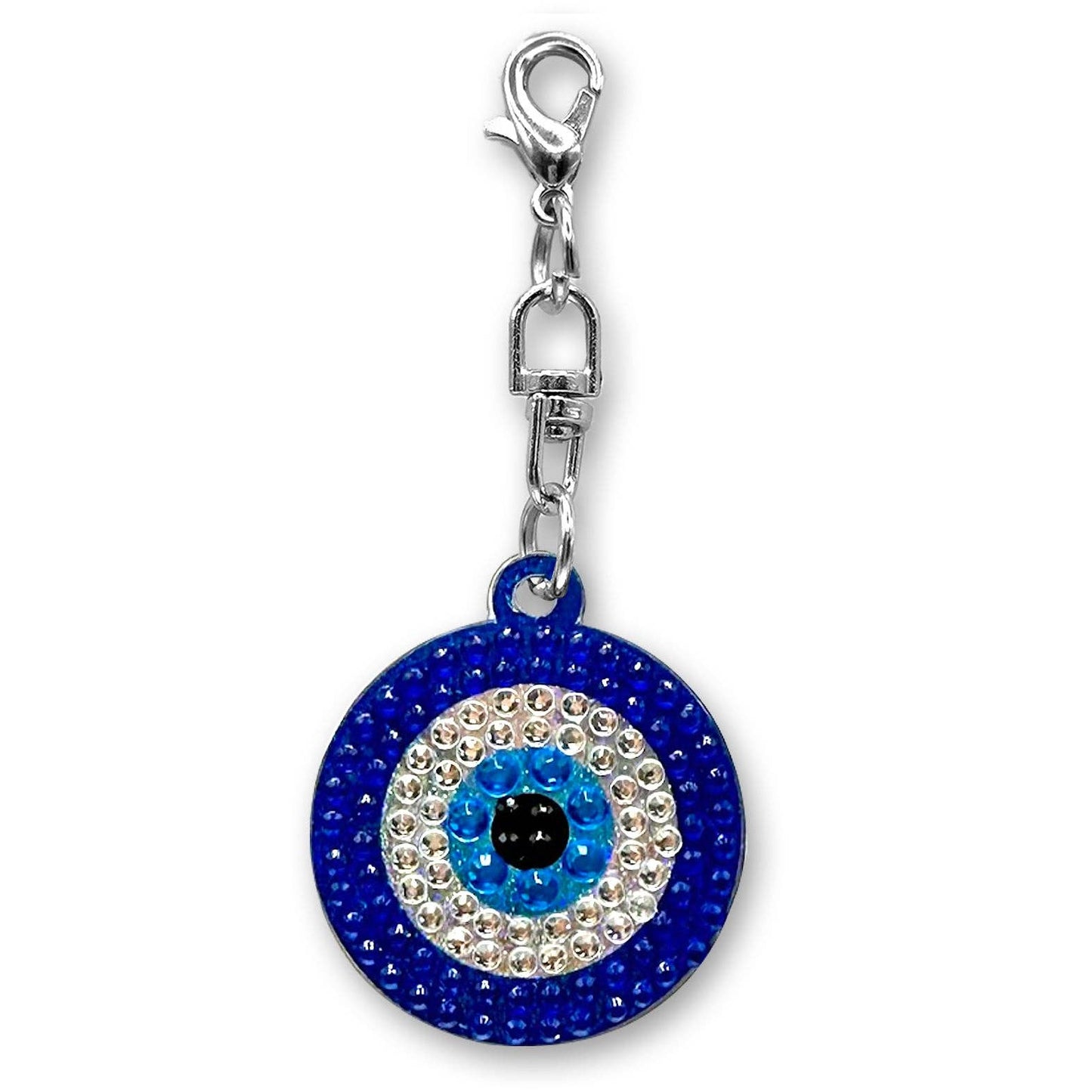 Evil Eye Rhinestone Bag Charm