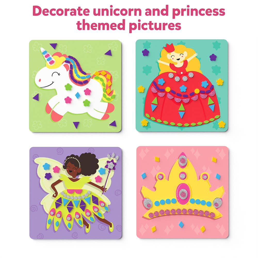 Skillmatics Fun with Foam: Unicorn & Princess Kids Craft