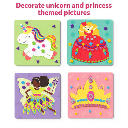 Skillmatics Fun with Foam: Unicorn & Princess Kids Craft