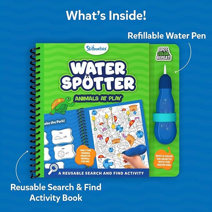 Skillmatics Water Spotter Animals at Play