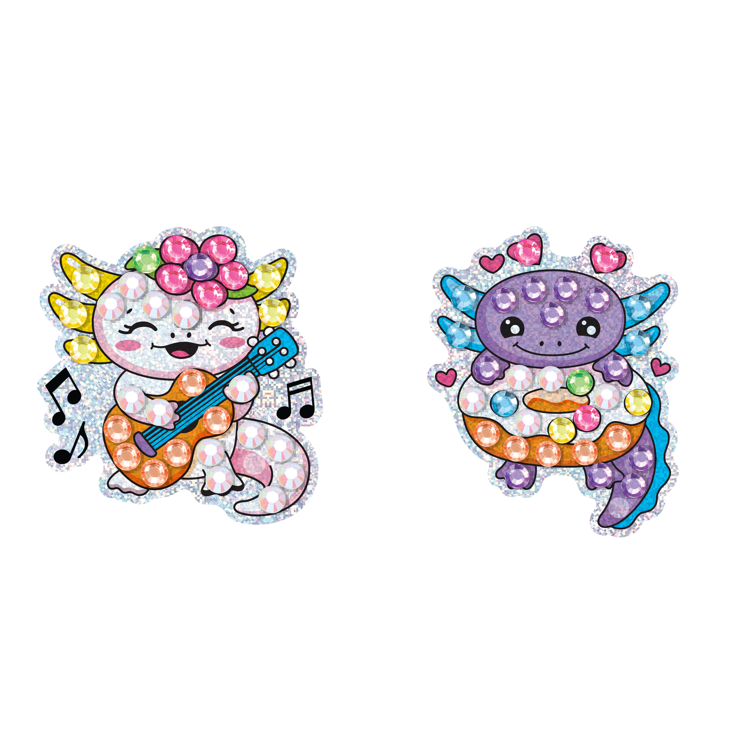 Big Gem Diamond Painting – Axolotl
