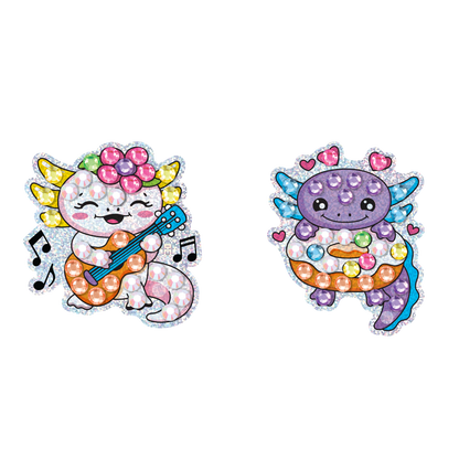 Big Gem Diamond Painting – Axolotl