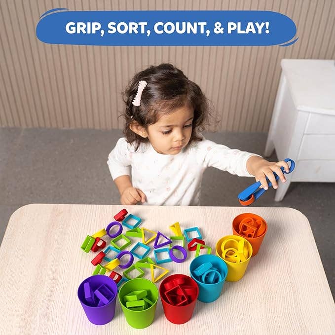 Skillmatics Rainbow Sorting Game