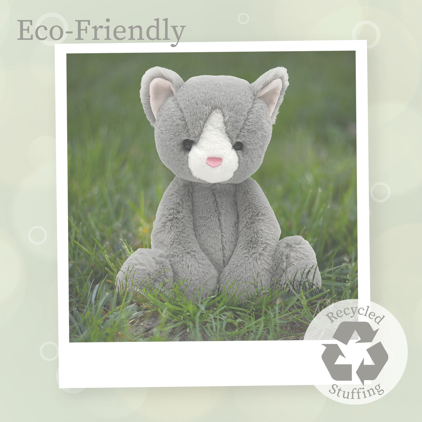 World's Softest Lushee 16 inch - Karing Kitten Gray