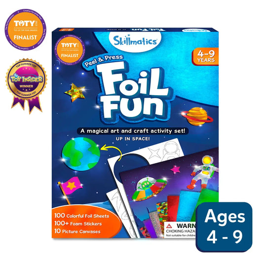 Skillmatics - Foil Fun - Up in Space No Mess Art for Kids