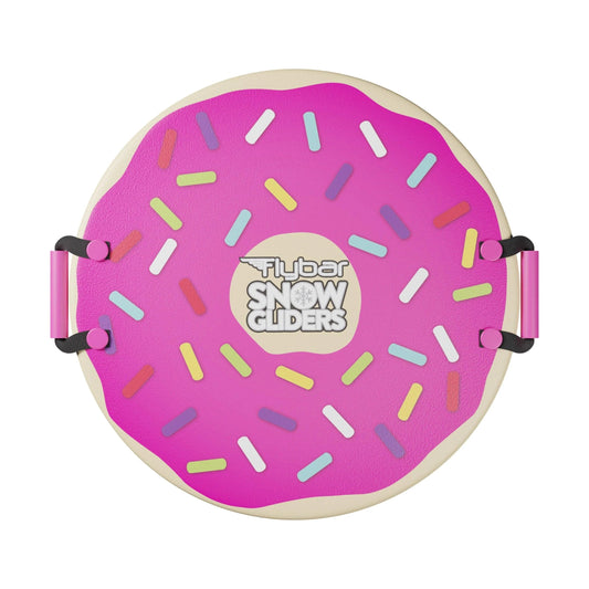 Flybar 26" Round Foam Snow Sled - Pink Donut