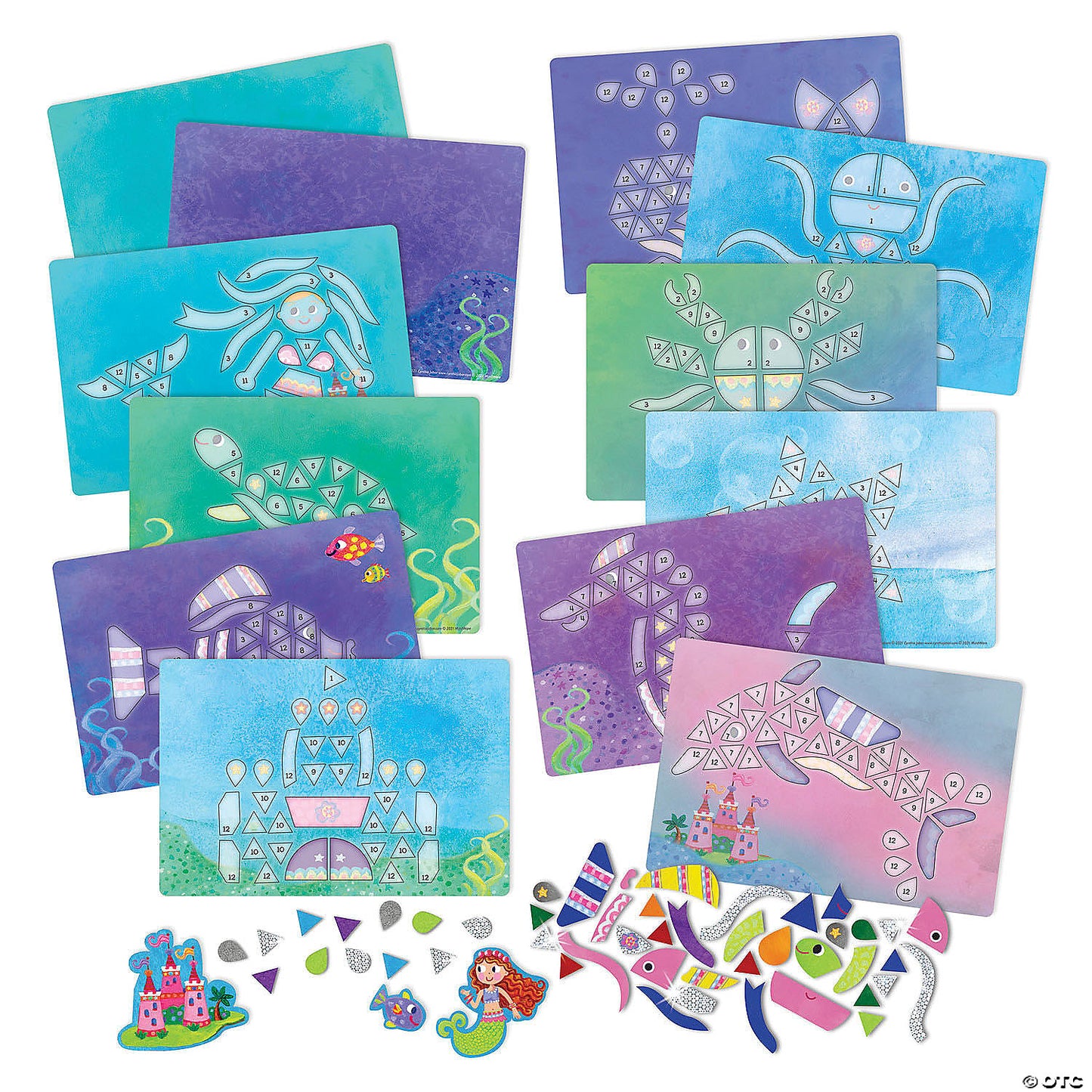Sparkle Mosaics Mermaid Island