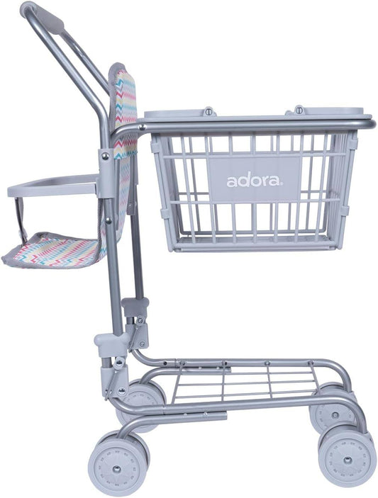 Zig Zag Rainbow Shopping Cart