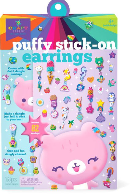 Puffy Sticker Earrings