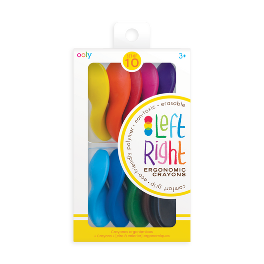 Left Right Crayons