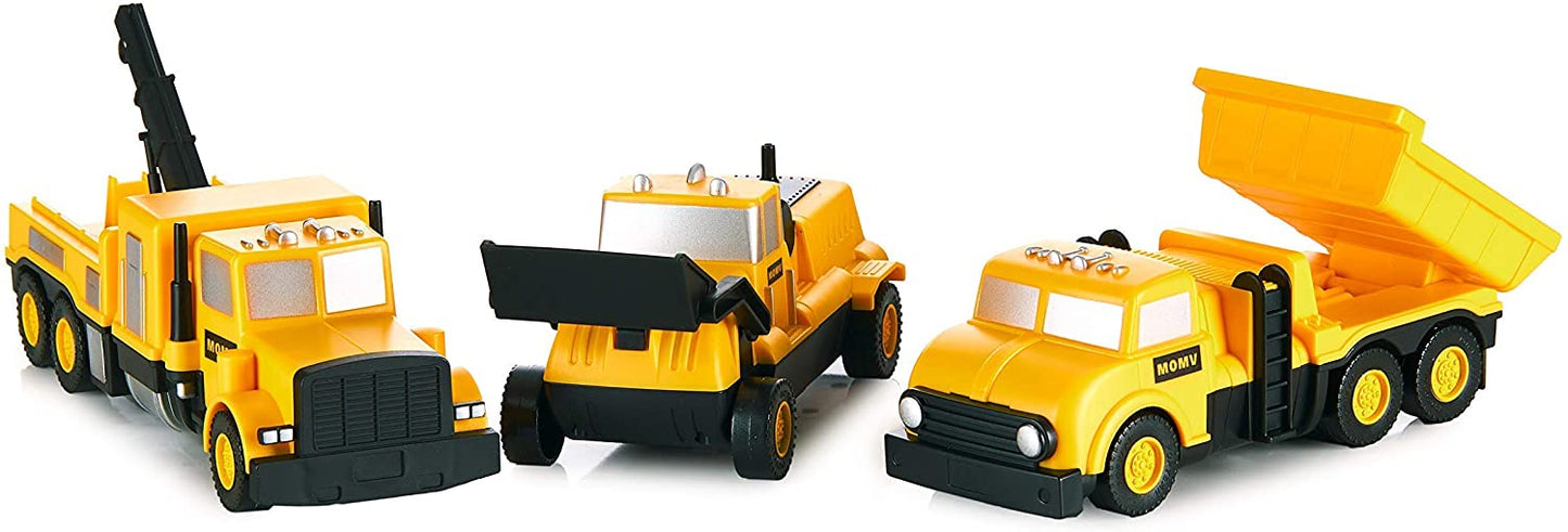 Magnetic Mix or Match - Construction Vehicles