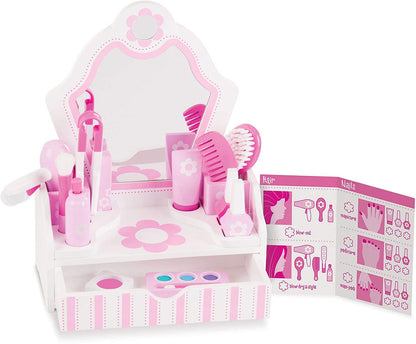 Wooden Beauty Salon Play Set