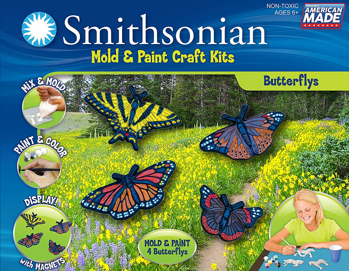 Smithsonian Mold and Paint Kits