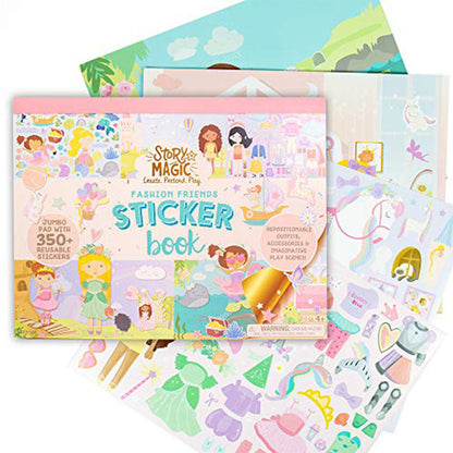 Fashion Friends Sticker Book