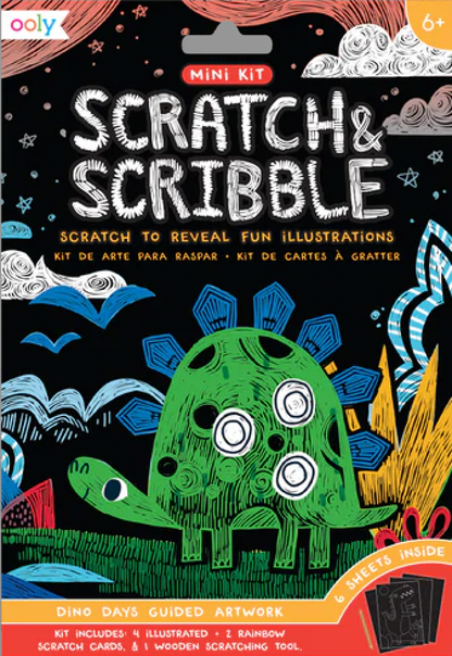 Mini Scratch & Scribble Art Kit