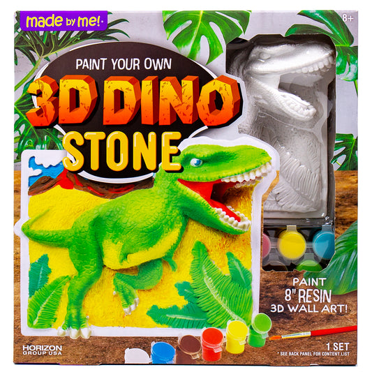 Paint Your Own 3D Dino Stone