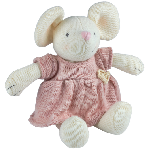 Meiya The Mouse - Knitted Fabric Doll