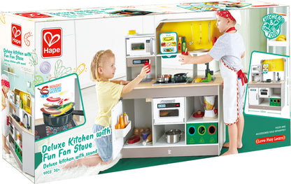 Deluxe Kitchen Playlet w/ Fan Fryer