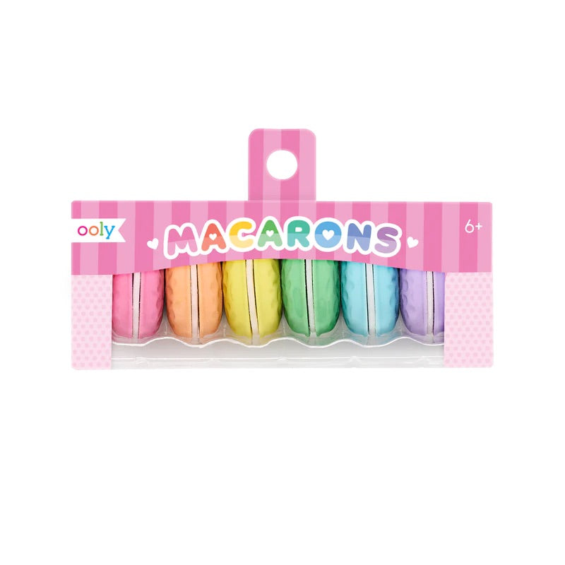 Macarons Puzzle Erasers