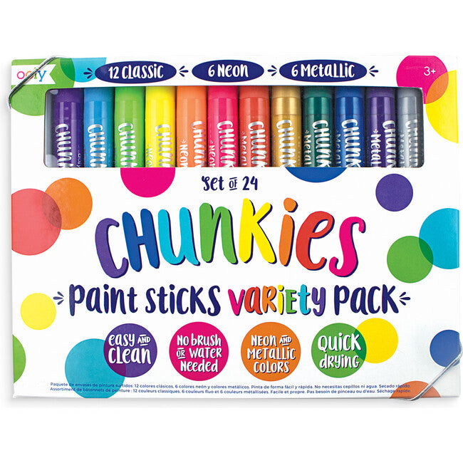 Chunkies Paint Sticks Variety Pack 24