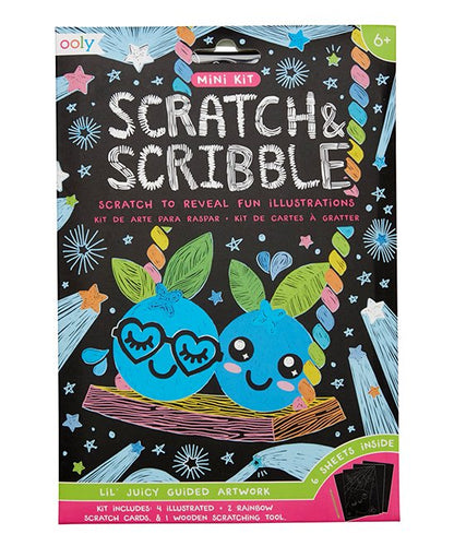 Mini Scratch & Scribble Art Kit